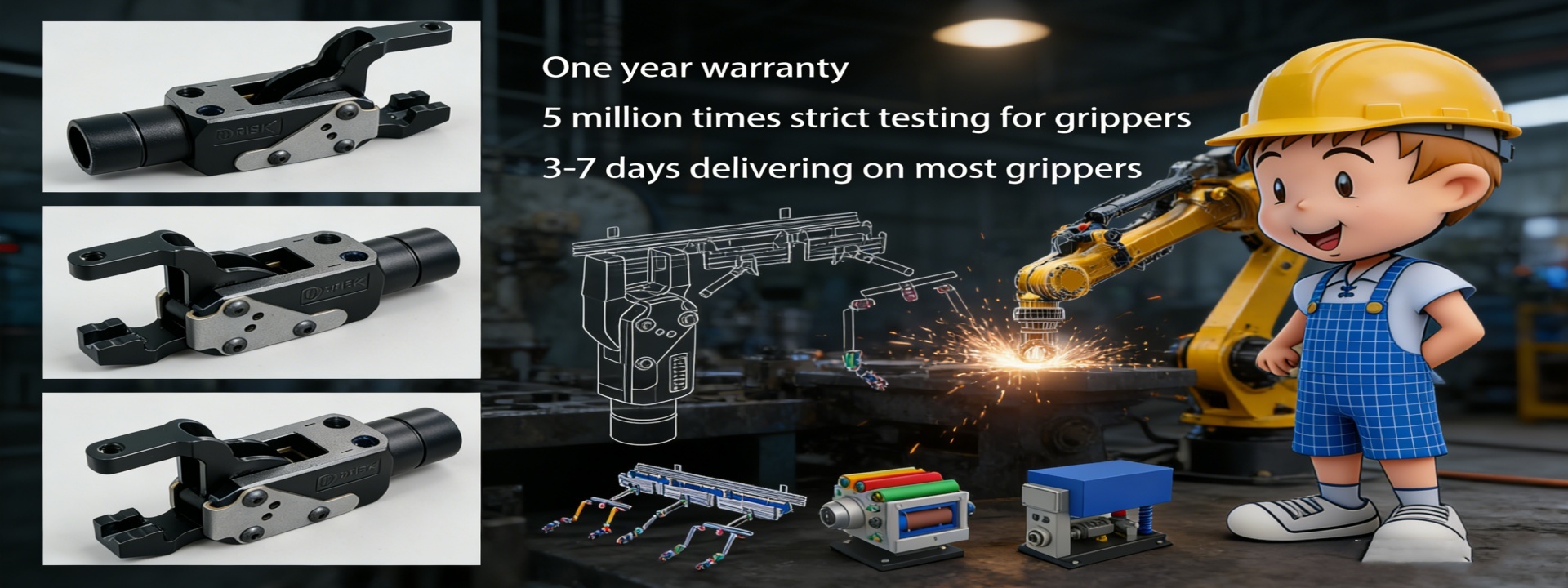 quality Sheet Metal Gripper factory