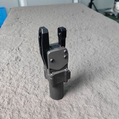 comprar Pinzas neumáticas Prensa neumática agarre Material de acero de aluminio con mandíbulas online manufacture